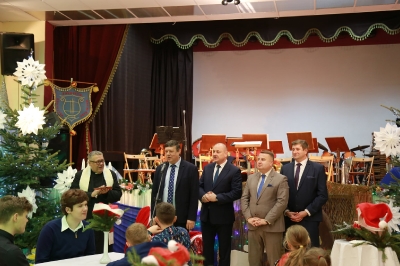 Świąteczne spotkanie Orkiestry Dętej im. Jana Pawła II w Kałuszynie._50